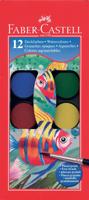 Faber Castell fc-125012 verfdoos 12 kleuren - thumbnail