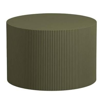 WOOOD Bijzettafel 'Sanne' 60cm, kleur Military Green