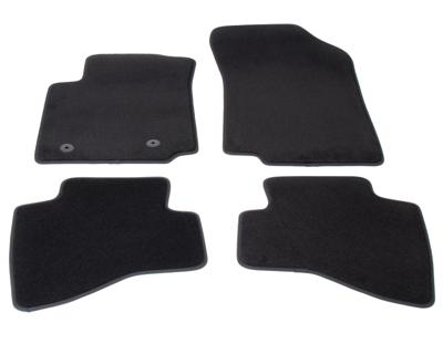 Automatten op maat - zwart velours - Peugeot 108 vanaf 2014