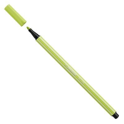 Stabilo pen 68 - viltstift - lime groen (68/14)