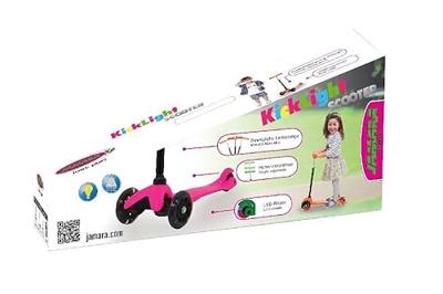 Jamara KickLight Scooter groen