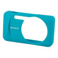 Sony Siliconen Case Voor W730/WX60/WX80/WX200 - Blauw - thumbnail
