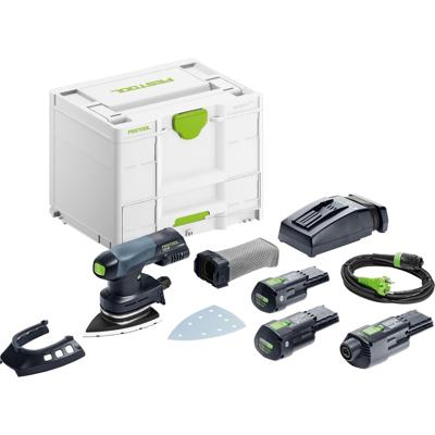 Festool DTSC 400 3,0 I-Set Accu Deltaschuurmachine 18V 3.0Ah in Systainer incl. ERGO Adapter - 578138