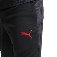 PUMA AC Milan Trainingsbroek 2025-2026 Kids Zwart Rood - thumbnail
