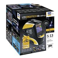 GYS lashelm "lcd ergotech+ 5-9/9-13 zwart true colour". welding helmet lcd ergotech - thumbnail
