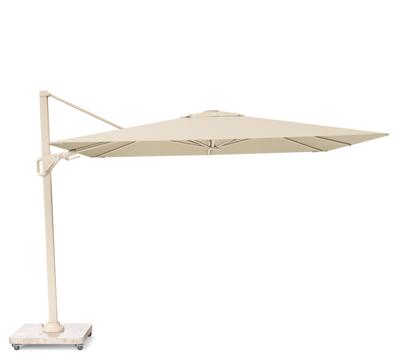 Platinum Nexus T2 zweefparasol 3 x 3 Champagne sandstone doek
