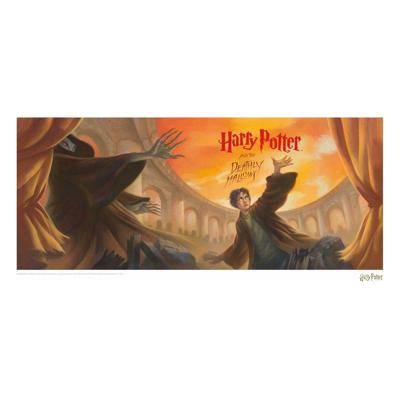 Harry Potter Art Print Deathly Hallows Book Cover Artwork Limited Edition 42 x 30 cm Harry Potter Art Print Deathly Hallows Book Cover Artwork Limited Edition 42 x 30 cm