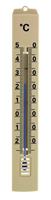 Thermometer kunststof bruin - thumbnail