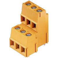 Weidmüller 1768870000 Klemschroefblok 2.5 mm² Aantal polen 8 Oranje 50 stuk(s) - thumbnail