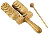 Nino Percussion NINO560 houten agogo 2-voudig - thumbnail