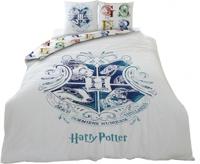 Harry Potter Dekbedovertrek Hogwarts - Lits Jumeaux - 240 x 220 cm - Wit - thumbnail