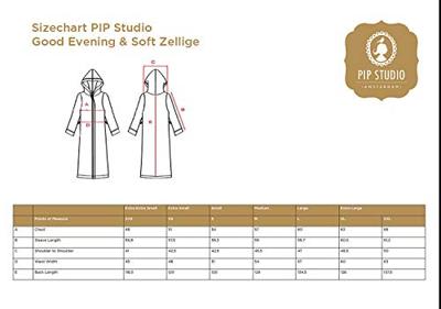 Pip Studio badjas Soft Zellige green