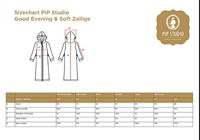 Pip Studio badjas Soft Zellige green - thumbnail