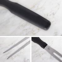 Messermeister four seasons vleesvork 18 cm rvs/zwart - thumbnail
