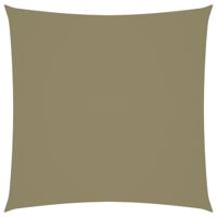 VidaXL Zonnescherm vierkant 4,5x4,5 m oxford stof beige - thumbnail