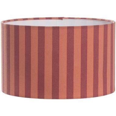 Lampenkap Juul stof roze/rood 15xØ25 cm