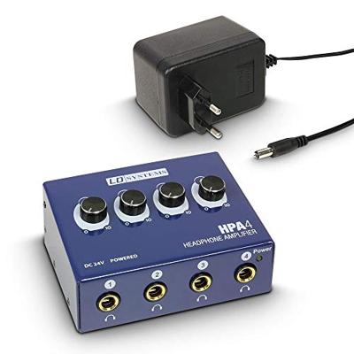 LD Systems LDHPA4 Koptelefoonversterker Blauw