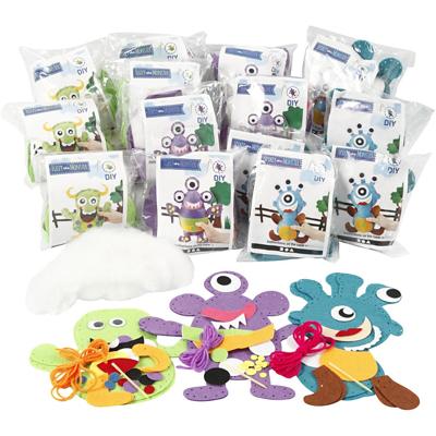 Creativ Company Funny friends, 18 set/ 1 doos