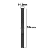 Fitbit Luxe - Stalen schakelband - Zilver - thumbnail