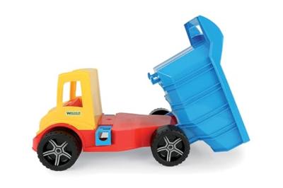 WADER Speelgoedauto (Multitruck met kegels) WADER Speelgoedauto (Multitruck met kegels)
