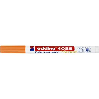 Krijtstift edding 4085 by Securit rond 1-2mm neon oranje | 10 stuks