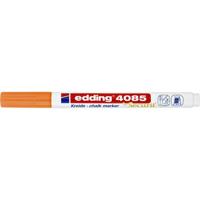 Krijtstift edding 4085 by Securit rond 1-2mm neon oranje | 10 stuks - thumbnail