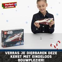 LEGO star wars 75333 de jedi starfighter obi-wan kenobi - thumbnail