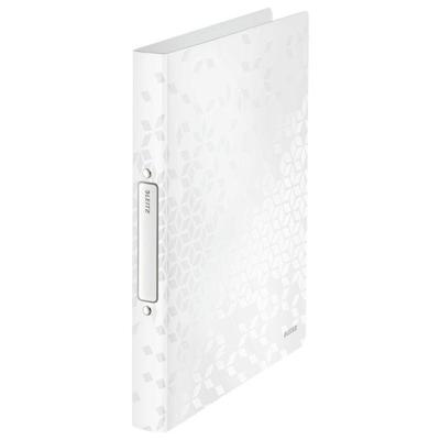 Ringband leitz wow a4 2-rings o-mech 25mm pp wit | 10 stuks