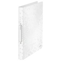 Ringband leitz wow a4 2-rings o-mech 25mm pp wit | 10 stuks - thumbnail