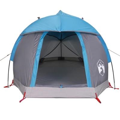 Koepeltent 1-persoons waterdicht blauw