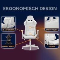Ranqer Felix gamestoel wit - thumbnail