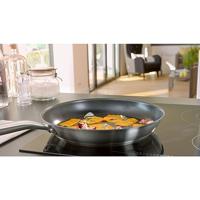 Tefal Kookgerei Tefal virtuoso koekenpan 24 cm rvs - thumbnail