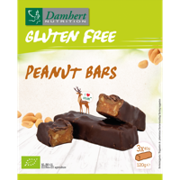 Peanut bars glutenvrij bio 120 Gram - thumbnail