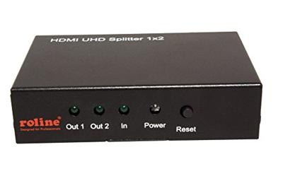 ROLINE 4K HDMI Video-Splitter, 2-voudig