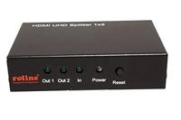 ROLINE 4K HDMI Video-Splitter, 2-voudig - thumbnail
