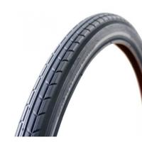 Cst buitenband zwart met witte lijn (geen reflectie) 28x½, etrto 40-635 - thumbnail