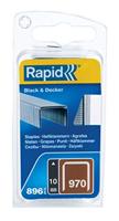 Rapid Nr. 970 vlakdraadnieten 10 mm, 900 stuks - 40109551 - 40109551 - thumbnail