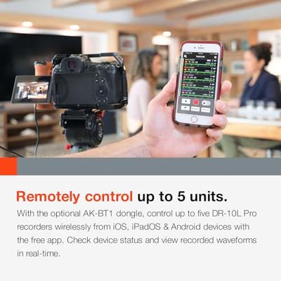 Tascam DR-10L Pro digitale audiorecorder en lavalier combo - thumbnail