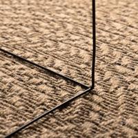 Vloerkleed 200x290 cm voor binnen en buiten jute look - thumbnail