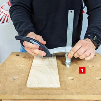 Bessey TW20-15-8KLI-SET Spanelement voor multifunctionele tafels Spanbreedte (max.):150 mm Afm. werkbereik:80 mm