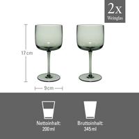 LIKE BY VILLEROY & BOCH - Like Sage - Wijnglas set/2 - thumbnail