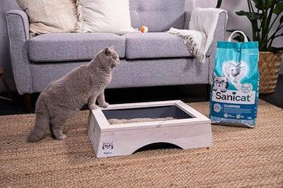 Sanicat Clumping Marseille Zeep kattenbakvulling 2 x 10 liter - thumbnail