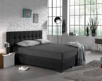 Dreamhouse Enkel Jersey 135 gr. Hoeslaken Antraciet 190/200 x 200/220 cm - thumbnail