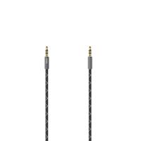 Hama Audiokabel, 3,5mm jack - 3,5mm jack, stereo, metaal, verguld, 1,5 m Mini jack kabel - thumbnail