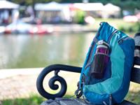 Leifheit 3263 flip tritan drinkfles 550 ml rood - thumbnail