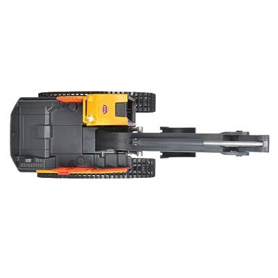 Dickie rc volvo mini excavator bestuurbare graafmachine - thumbnail