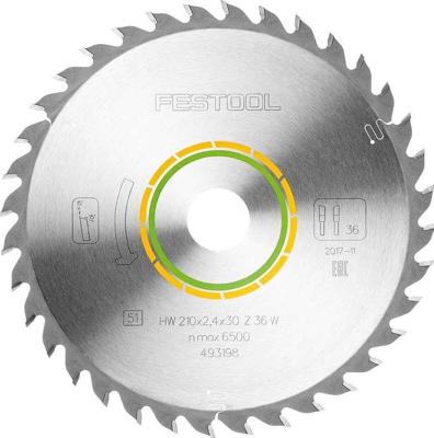 Festool Accessoires zaagblad voor ts 75 | w36 | 493198 Festool Accessoires zaagblad voor ts 75 | w36 | 493198