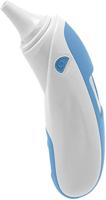 Chicco Comfort Quick Thermometer met remote sensing Blauw, Wit Oor Knoppen - thumbnail
