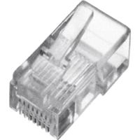 Digitus DN-MO-8-8-SR Digitus modulaire stekker voor ronde kabel, niet afgeschermd, 100 stuks DN-MO-8-8-SR RJ45, stekker Aantal polen (sensoren) 8P8C - thumbnail