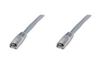Digitus DK-1531-150 RJ45 Netwerkkabel, patchkabel CAT 5e SF/UTP 15.00 m Grijs Verdraaide paren 1 stuk(s) - thumbnail